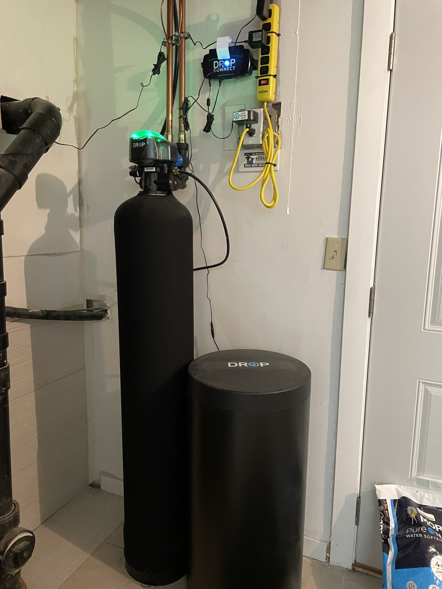 How Much Water Should Be in My Water Softener Brine Tank? DROP